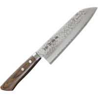 Кухонный японский нож Kanetsune Santoku Lam VG10