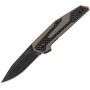 Складной нож Kershaw Fraxion Tan Blackwash