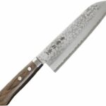 Кухонный японский нож Kanetsune Santoku Lam VG10