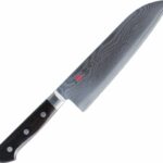 Кухонный японский нож Kanetsune Santoku Lam VG10