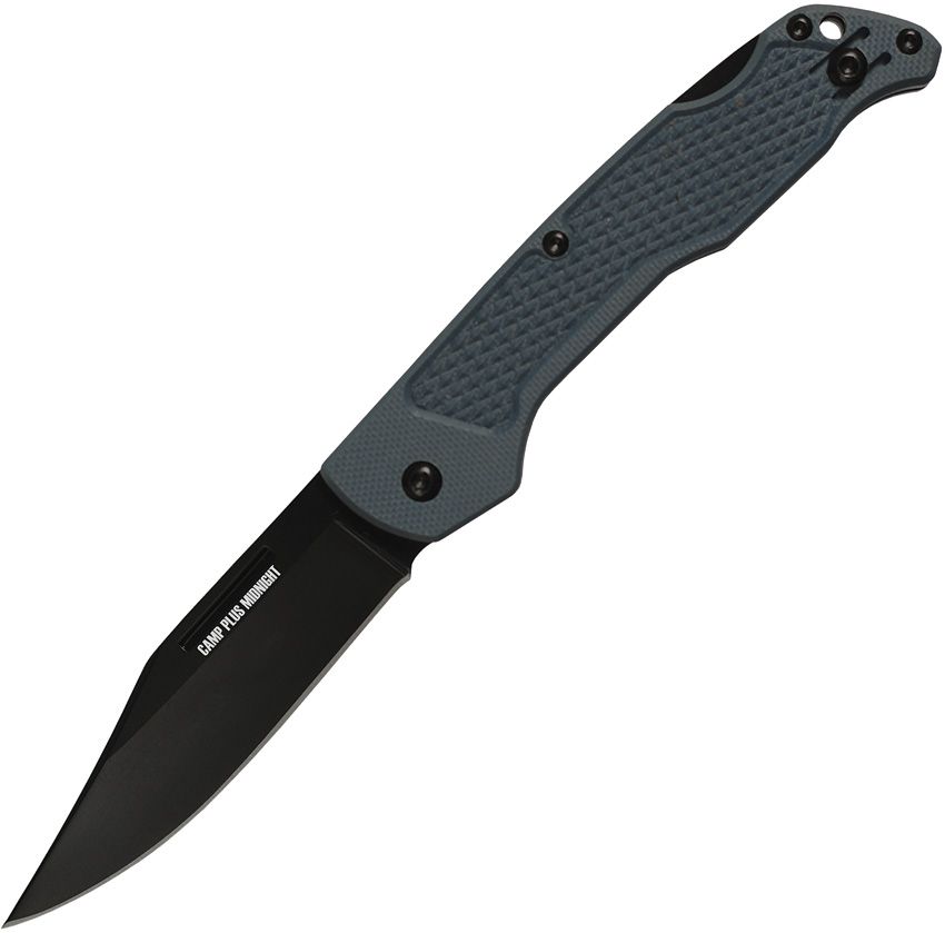 ON4315GREY-1.jpg Складной нож Ontario Camp Plus EDC Grey — изображение 1