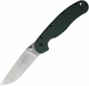 Складной нож Ontario RAT 1 зеленый G10, сталь S35VN