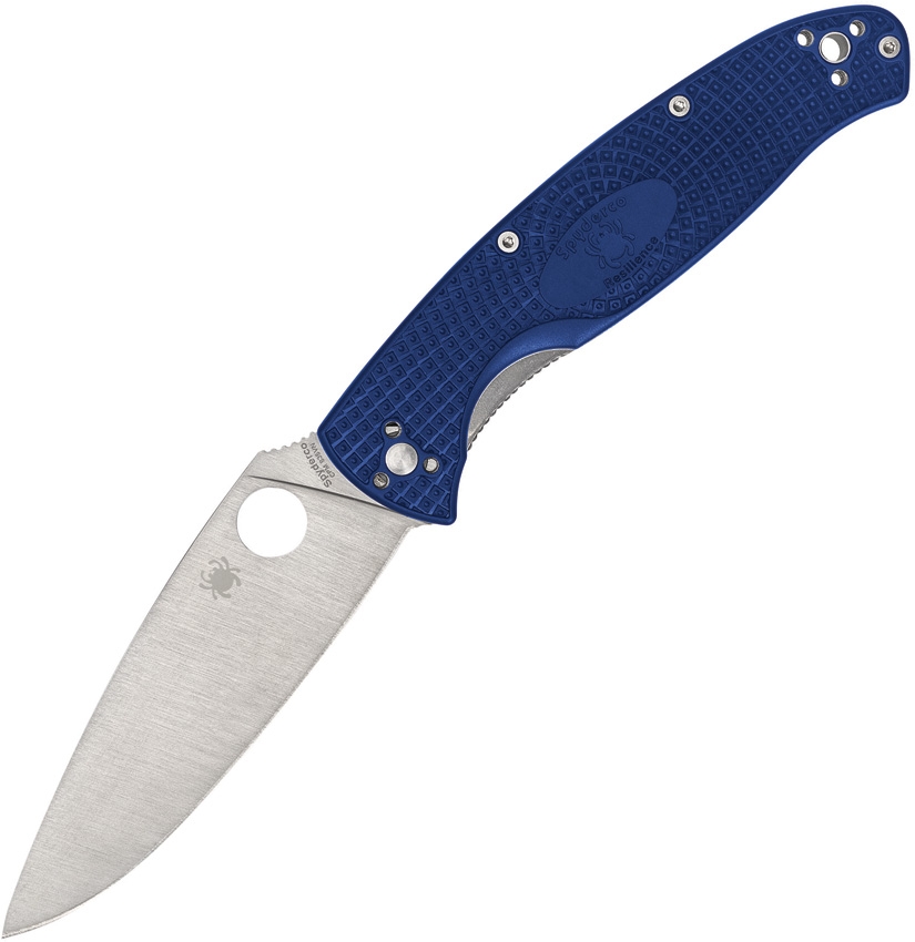 SC142PBL-1.jpg Складной нож Spyderco Resilience S35VN Light Blue — изображение 1