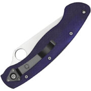 Складной нож Spyderco Military Dark Blue S110V — изображение 2
