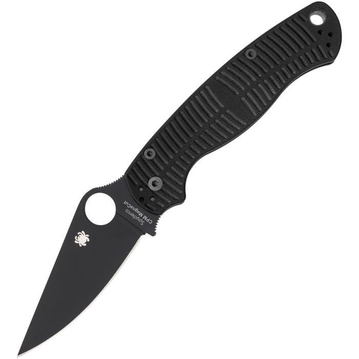 SC81GMCBKP2-1.jpg Складной нож Spyderco Para-Military 2 Para Military 2 Salt Magnacut Black — изображение 1