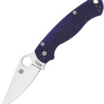 Складной нож Spyderco Para-Military 2 Blue S110V