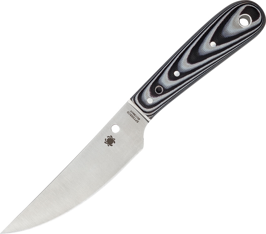 SCFB46GP-1.jpg Нож Spyderco Bow River черно-серый — изображение 1