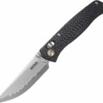 Складной нож SRM 255LCB2 ламинат 140Cr порошковая Carbon