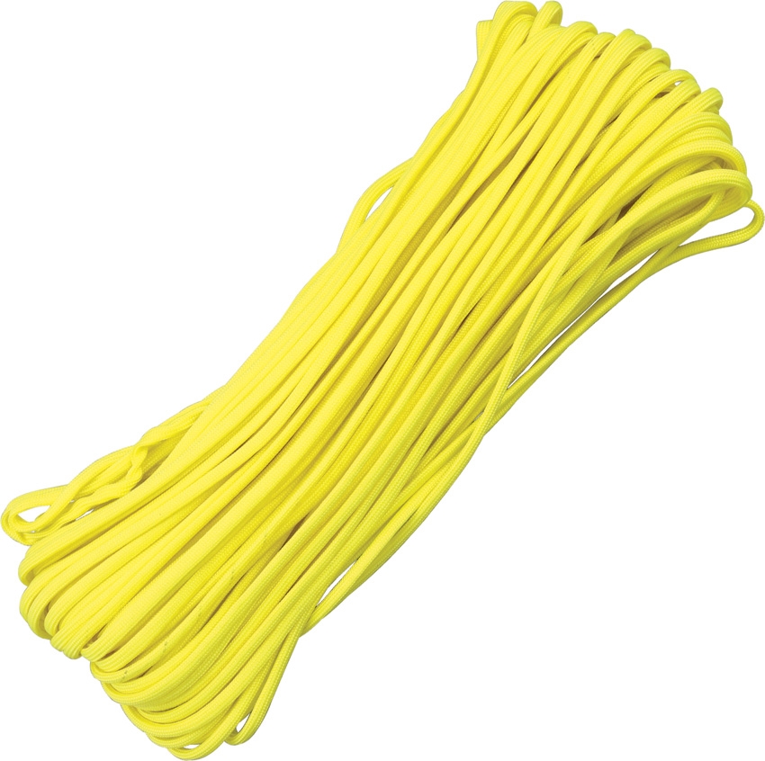 paracord_yellow-1.jpg Паракорд 550 Желтый, США, 1 метр — изображение 1